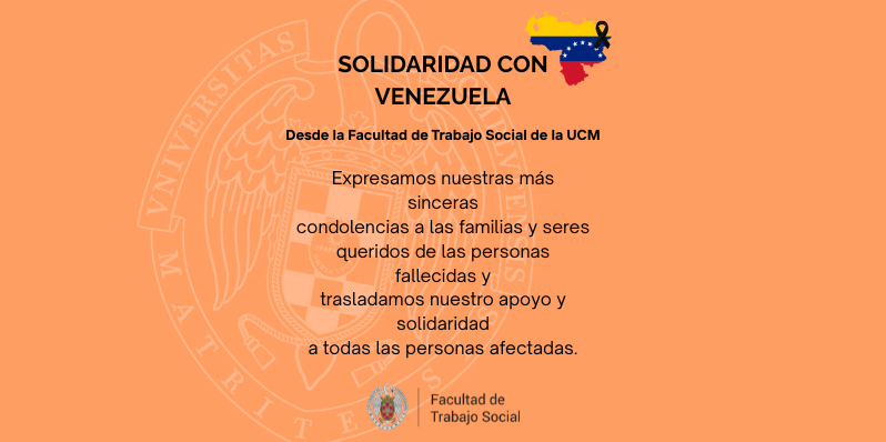 Nuestra solidaridad está con Venezuela